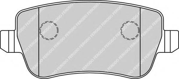 Комплект гальмівних колодок, дискове гальмо