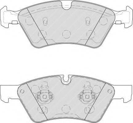 Комплект гальмівних колодок, дискове гальмо