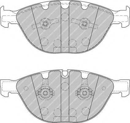 Комплект гальмівних колодок, дискове гальмо