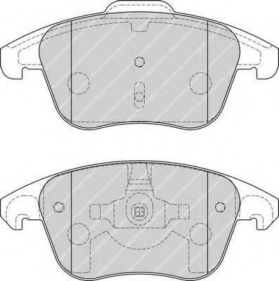 Комплект гальмівних колодок, дискове гальмо