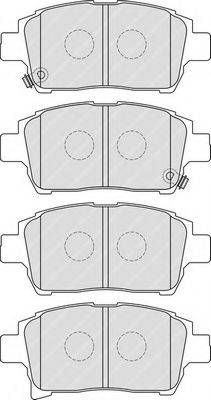 Комплект гальмівних колодок, дискове гальмо