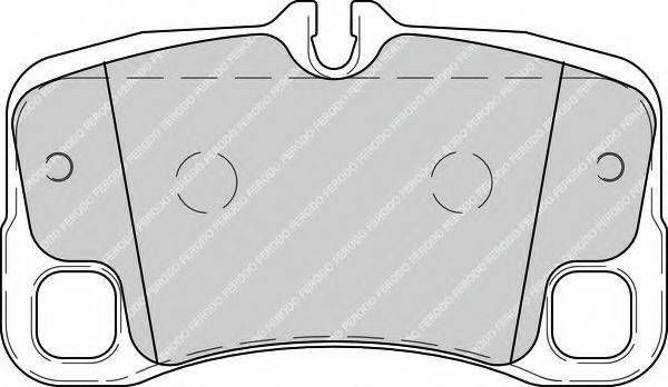 Комплект гальмівних колодок, дискове гальмо