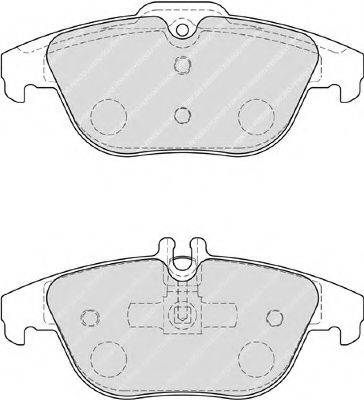Комплект гальмівних колодок, дискове гальмо
