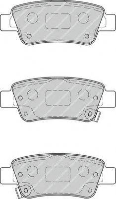 Комплект гальмівних колодок, дискове гальмо