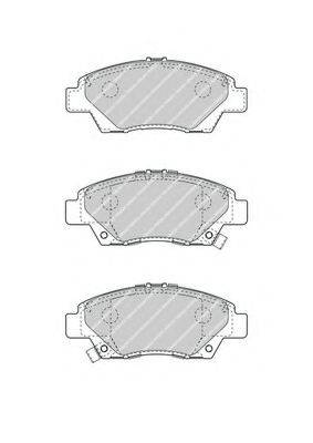 Комплект гальмівних колодок, дискове гальмо
