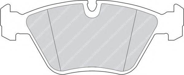 Комплект гальмівних колодок, дискове гальмо