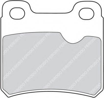 Комплект гальмівних колодок, дискове гальмо