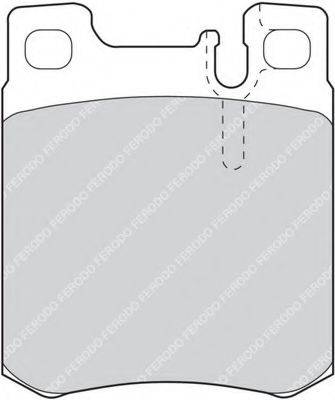 Комплект гальмівних колодок, дискове гальмо