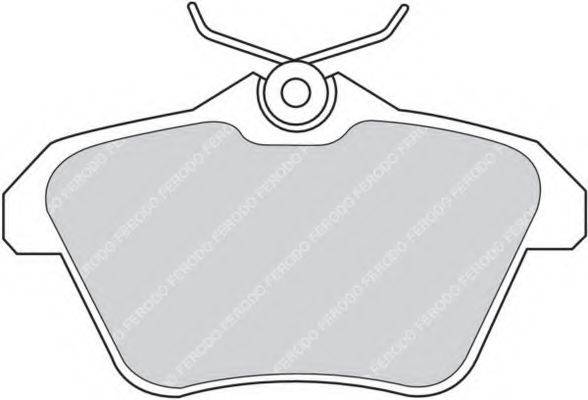 Комплект гальмівних колодок, дискове гальмо