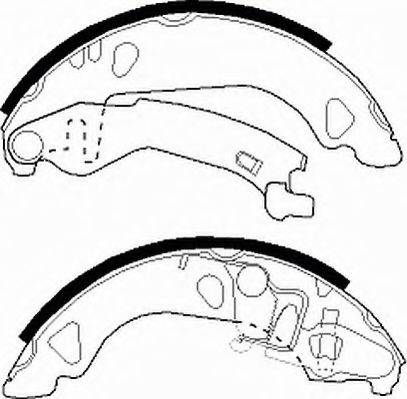 Комплект гальмівних колодок