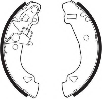 Комплект гальмівних колодок