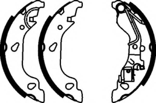 Комплект гальмівних колодок