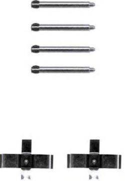 Комплектуючі, колодки дискового гальма