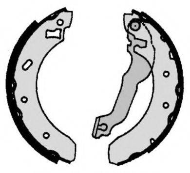 Комплект гальмівних колодок