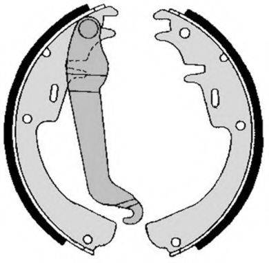 Комплект гальмівних колодок