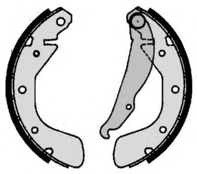 Комплект гальмівних колодок