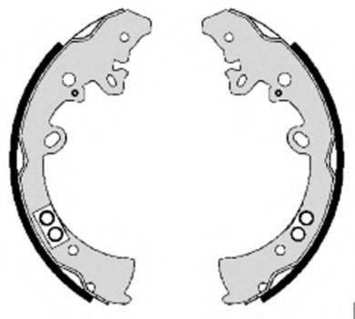 Комплект гальмівних колодок