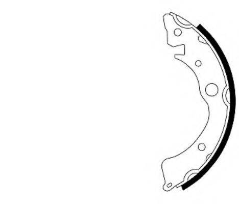 Комплект гальмівних колодок