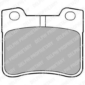 Комплект гальмівних колодок, дискове гальмо
