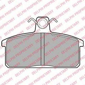 Комплект гальмівних колодок, дискове гальмо