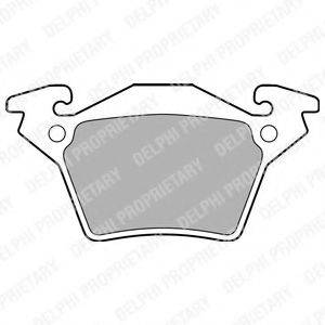 Комплект гальмівних колодок, дискове гальмо