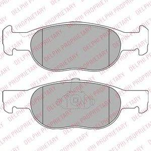 Комплект гальмівних колодок, дискове гальмо