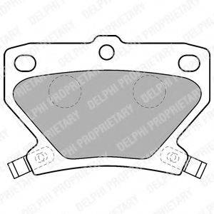 Комплект гальмівних колодок, дискове гальмо