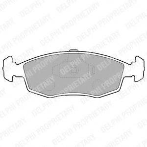 Комплект гальмівних колодок, дискове гальмо