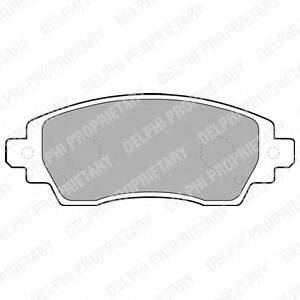 Комплект гальмівних колодок, дискове гальмо