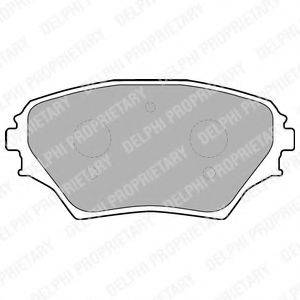 Комплект гальмівних колодок, дискове гальмо