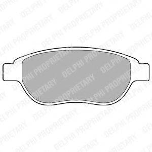 Комплект гальмівних колодок, дискове гальмо