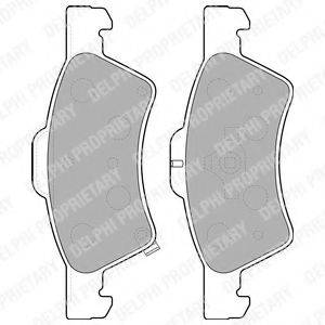 Комплект гальмівних колодок, дискове гальмо