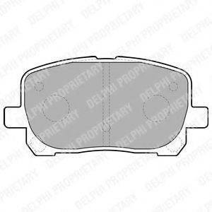 Комплект гальмівних колодок, дискове гальмо