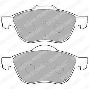 Комплект гальмівних колодок, дискове гальмо