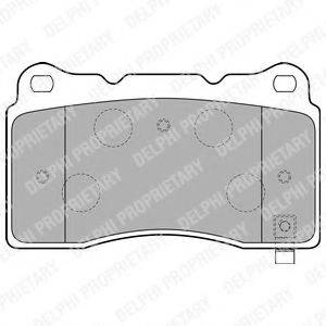 Комплект гальмівних колодок, дискове гальмо