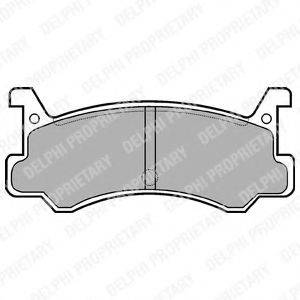 Комплект гальмівних колодок, дискове гальмо