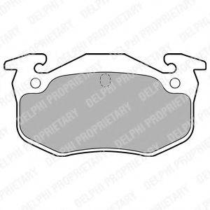 Комплект гальмівних колодок, дискове гальмо