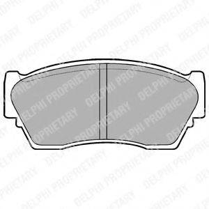 Комплект гальмівних колодок, дискове гальмо