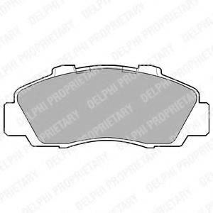 Комплект гальмівних колодок, дискове гальмо