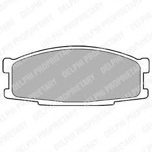 Комплект гальмівних колодок, дискове гальмо