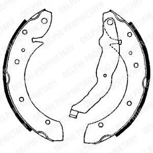 Комплект гальмівних колодок
