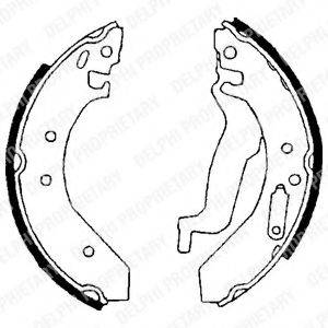 Комплект гальмівних колодок