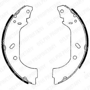 Комплект гальмівних колодок