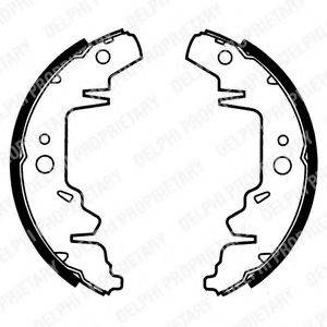 Комплект гальмівних колодок
