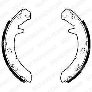 Комплект гальмівних колодок