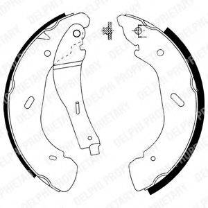 Комплект гальмівних колодок