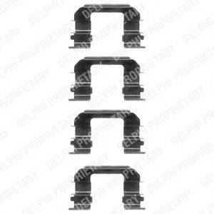 Комплектуючі, колодки дискового гальма