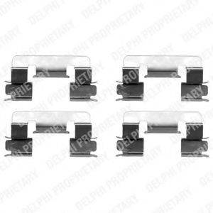 Комплектуючі, колодки дискового гальма