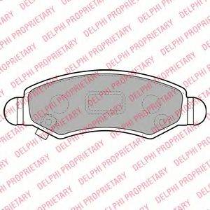 Комплект гальмівних колодок, дискове гальмо