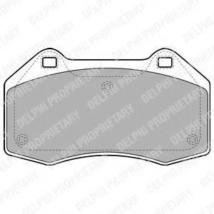 Комплект гальмівних колодок, дискове гальмо